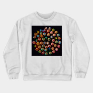 Pencils In Circle Container Crewneck Sweatshirt